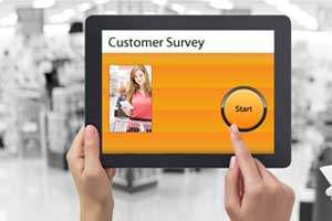 compelling mobile surveys in retail store