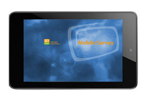 gather customer feedback on the go with handheld survey tablets